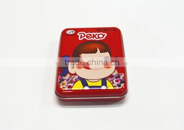 Hot sale irregular shape metal coin bank with handle