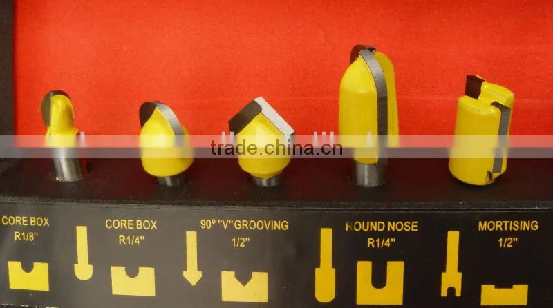 woodworking router bits set
