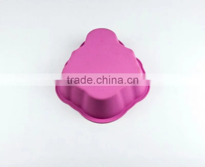 11198 Imperial crown shape cake decorating silicone fondant mold