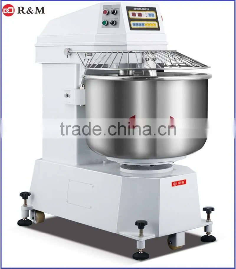 Commercial Big Capacity 100KG Flour Mixer Bakery Machine Spiral Dough Mixer