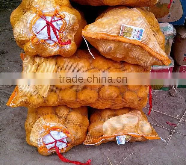 50x80cm knitted plastic potato mesh bags