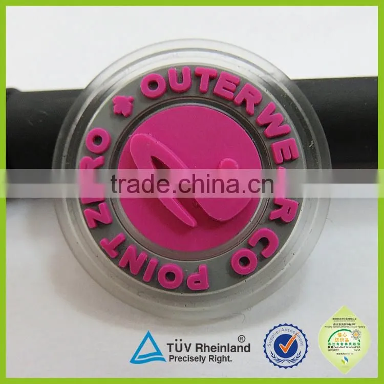 Big factory make many design embossed labels custom patch