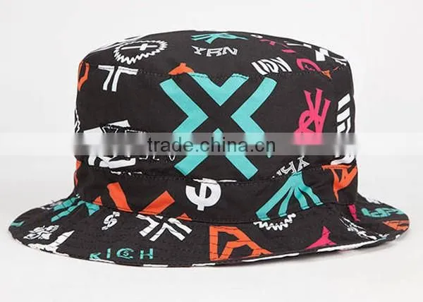 Fashion Embroidery Custom Bucket Cap