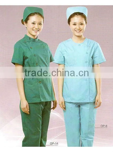 2014 Hot Design Doctor Uniform MU-59 coat and pants suit hospital uniforms