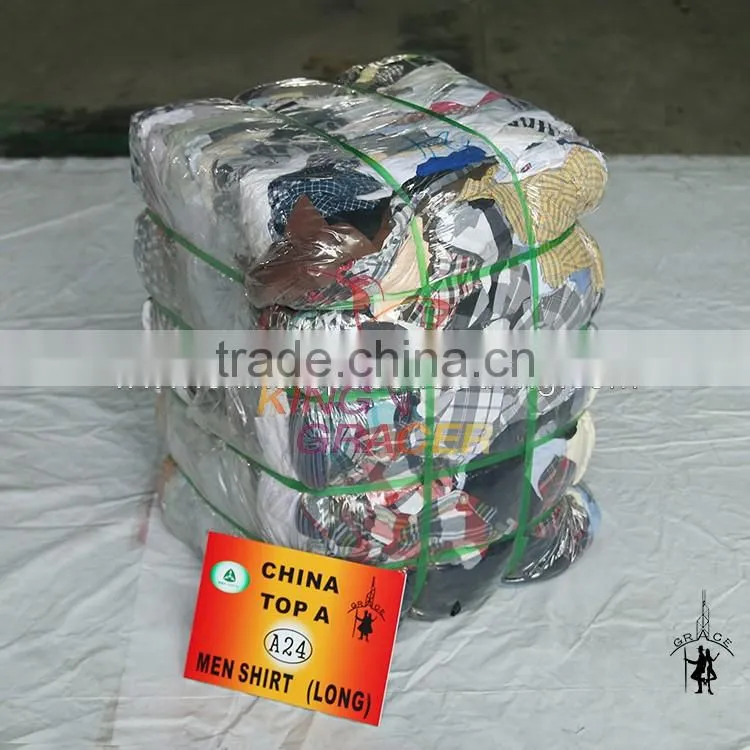 factory wholesale packaging in bales 45kg bulk used clothing