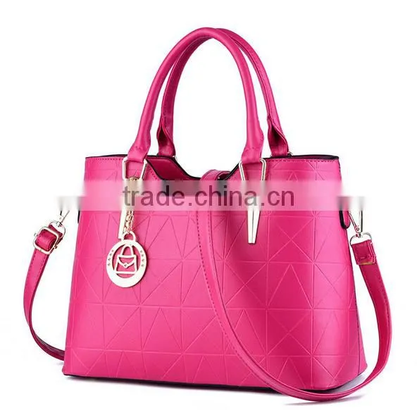 Wholesale global Bag Brand Latest Fashion Design Ladies Genuine leather Big Hand Bag