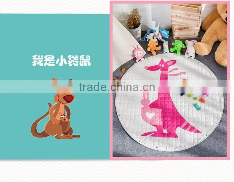 portable playmat and toy storage bag
