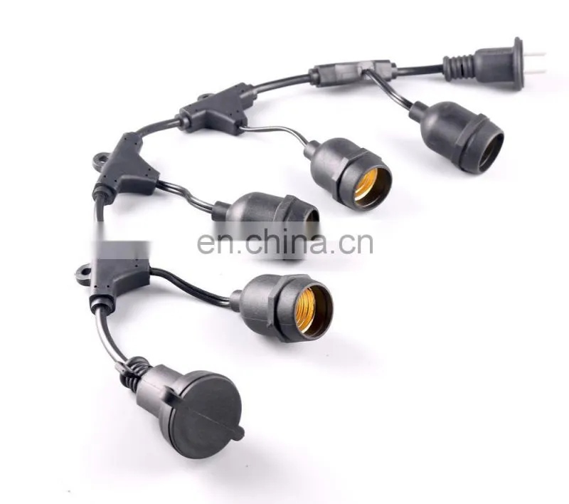 Holiday festival use outdoor colorful string lights for stage garden street decoration