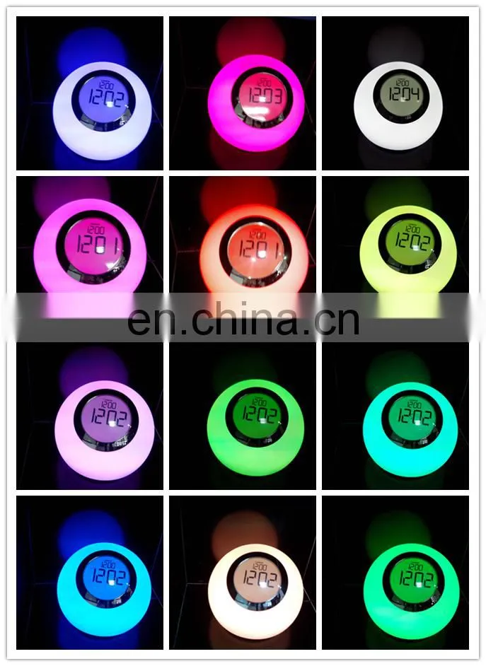 Hot sale LED romantic night lights rainbow night light touch night light