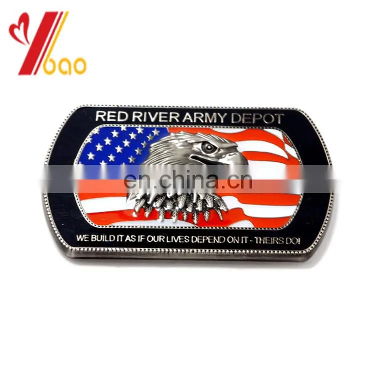 custom design metal coins plated gold with gift box
