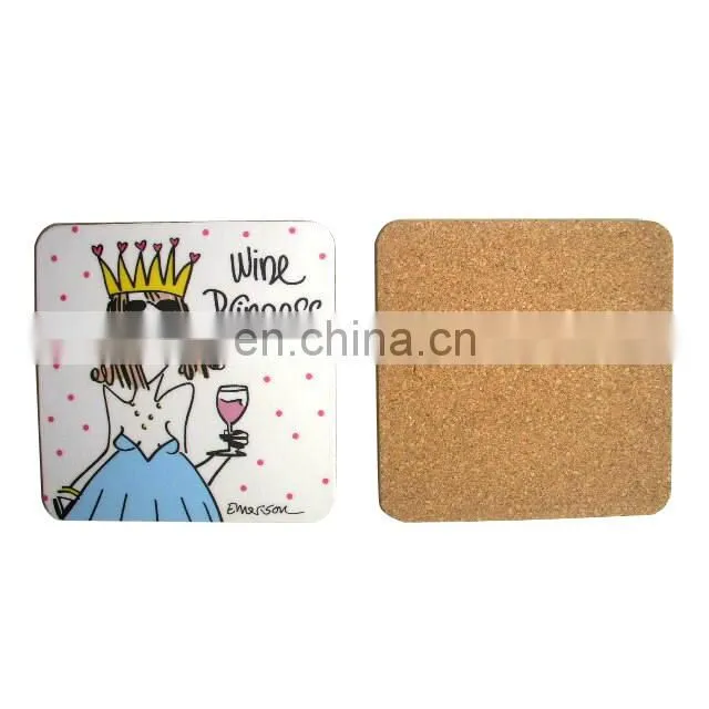 professional tailor made brands printable beer coaster wood