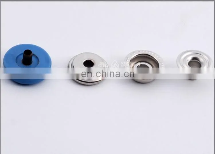 Round Plastic Nylon Cap Shank Snap Button for Coat BM10804