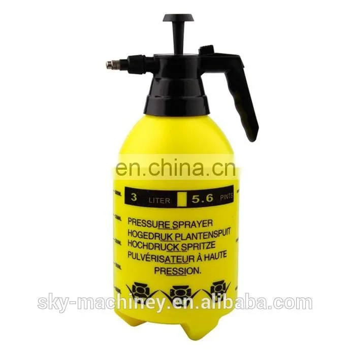 Hot selling household trigger plastic garden sprayer bottle 3l