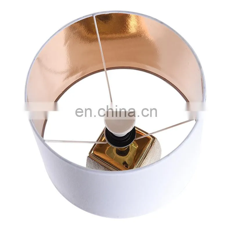 Home ceramic led desk lamp and table lamp for indoor room