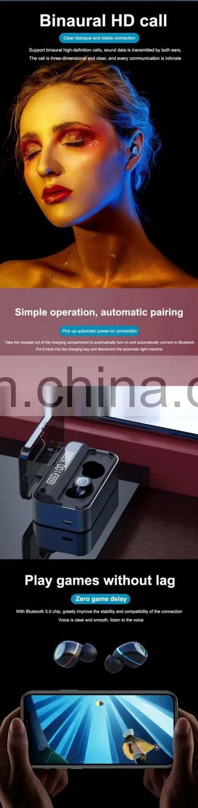 2020 News Oem Manufactory Mobile Phone Accessories Water Proof Earbuds Smart Watch Eearphonefor Iphone Original Headphone