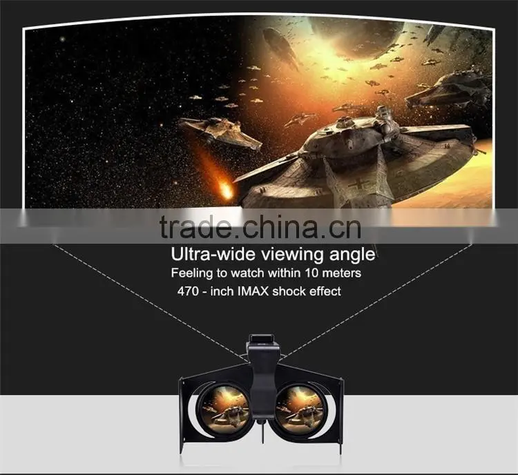 2016 Super hot wholesales For phone Cheap Portable VR fold folding LC-VRF1