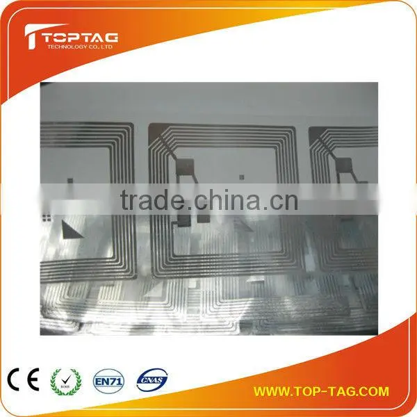 Transparent PET RFID ntag213 inlay, MF 1K Inlay