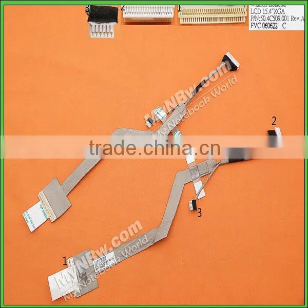 100% New for ACER Aspire 3020 3610 5020 laptop lcd cable PN 50.4C509.001