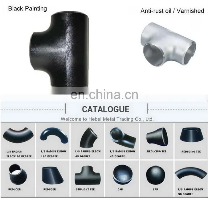 business industrial 8 inch butt welded carbon steel 90deg pipe fittings