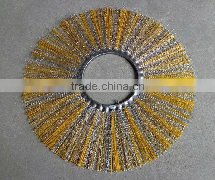 Stainless wire sweeper broom