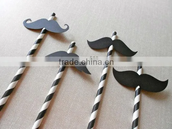 Hot Sale Decorative Fancy Drinking Straw Paper Party Straw