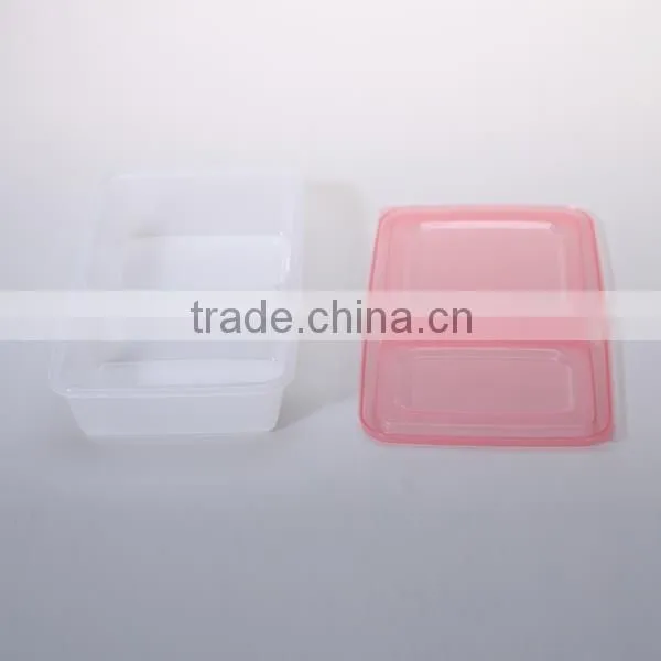 2016 new design 2L double food fresh keeping box