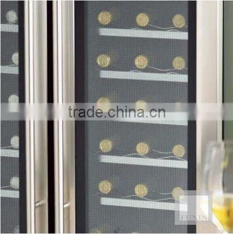 FUXIN:JC-140SEW.Thermoelectric wine cooler with 2 glass door / Table top wine cooler .