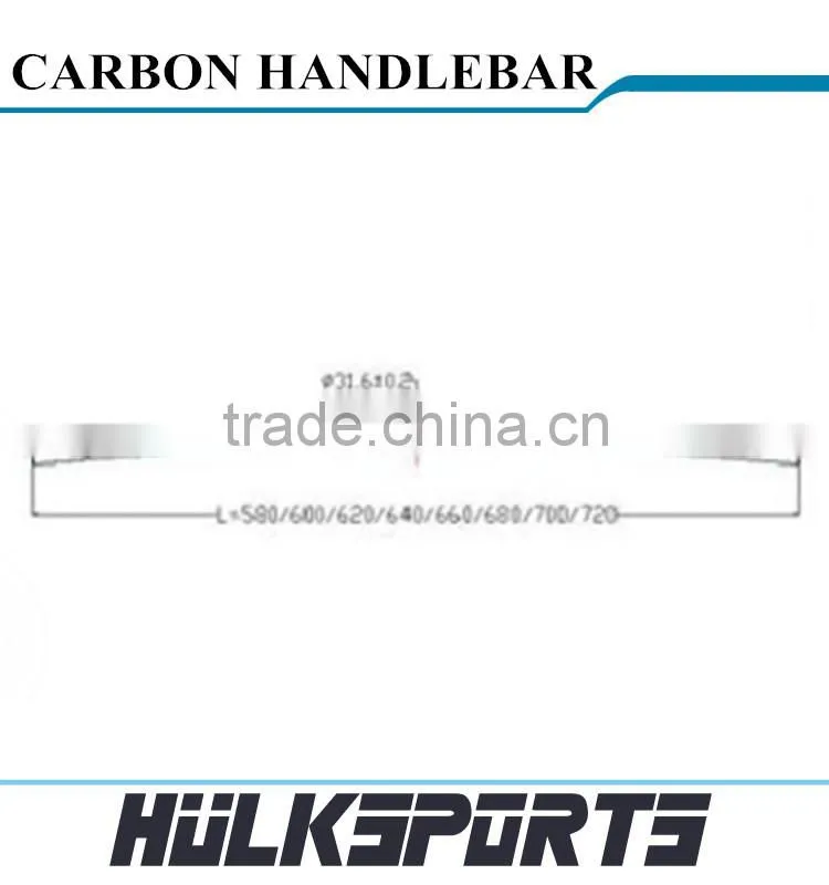 T700 carbon handlebar for mountain bike 3K/UD carbon handlebar wholesale mtb handlebar
