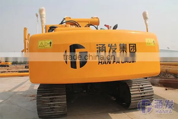 HF168A crawler type rotary piling rig