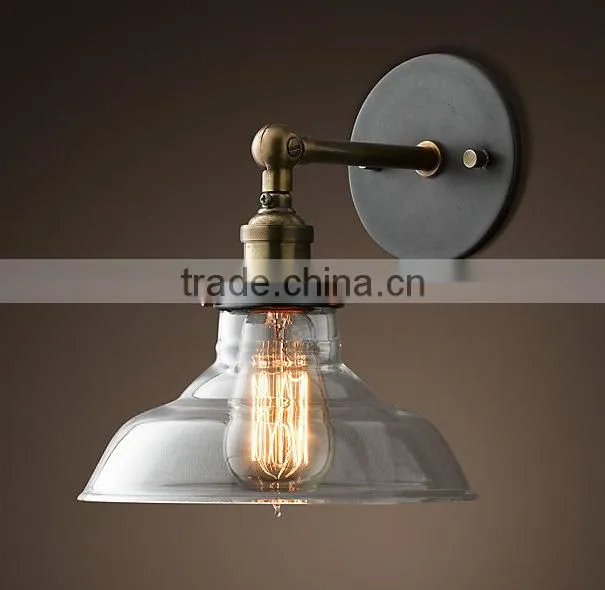 Gunmetal Grand Edison Caged Sconce Wall Lamp
