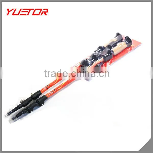 Cork Handle Material and Carbon Fiber Shaft Material carbon fiber telescopic trekking pole