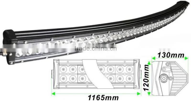 120W/180W/240W/288W/300W CREE LED Bending type Off-road vehicle Lightbar LED-BW3288
