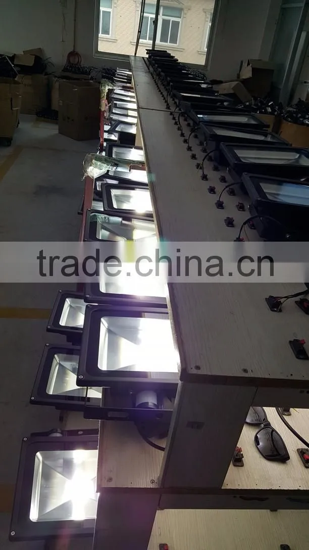 High Luminous Efficacy motion sensor 30W LED Flood Light