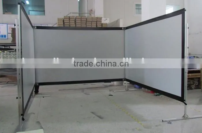 Wholesale Outdoor Metal Screen/Floor Fast Fold Portable Screen/Floding Projector Screen