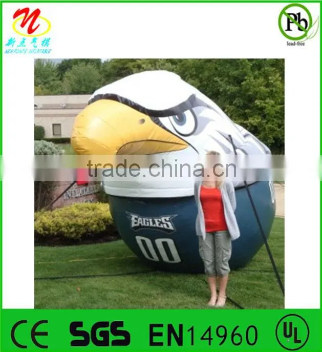 Inflatable cartoon characters inflatable yellow dog decoration