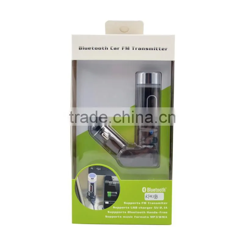 New Arrival Universal 3 in One Car Charger FM Transmitter Car Bluetooth Kit