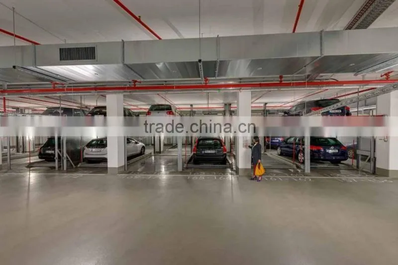 Multi rows combined car lift parking system/mechanical parking system