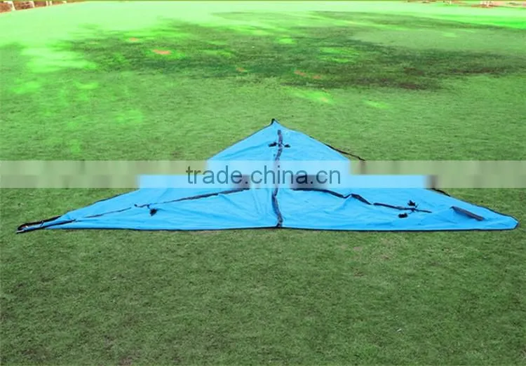 Double Layer 3-4 Person Triangle Sport Emergency Shelter Folder Largest Camping Tent