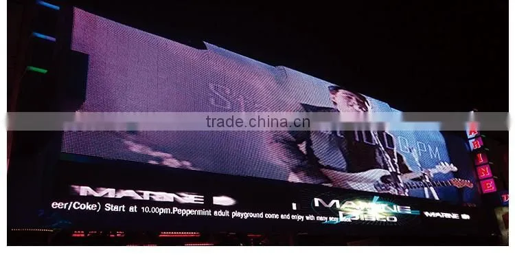 new arrival full outdoor use ip 65 waterproof led video curtain