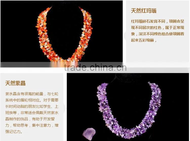Latest Crystal Fashion crystal stone tree of life charmstree of life pendant necklace