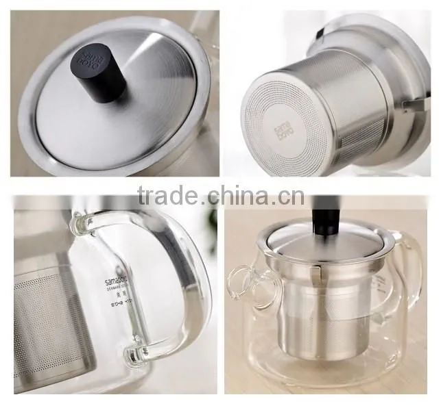 New Arrival ! 900ML Traditional Chinese Teapots With Stainess Steel Infuser From SAMADOYO