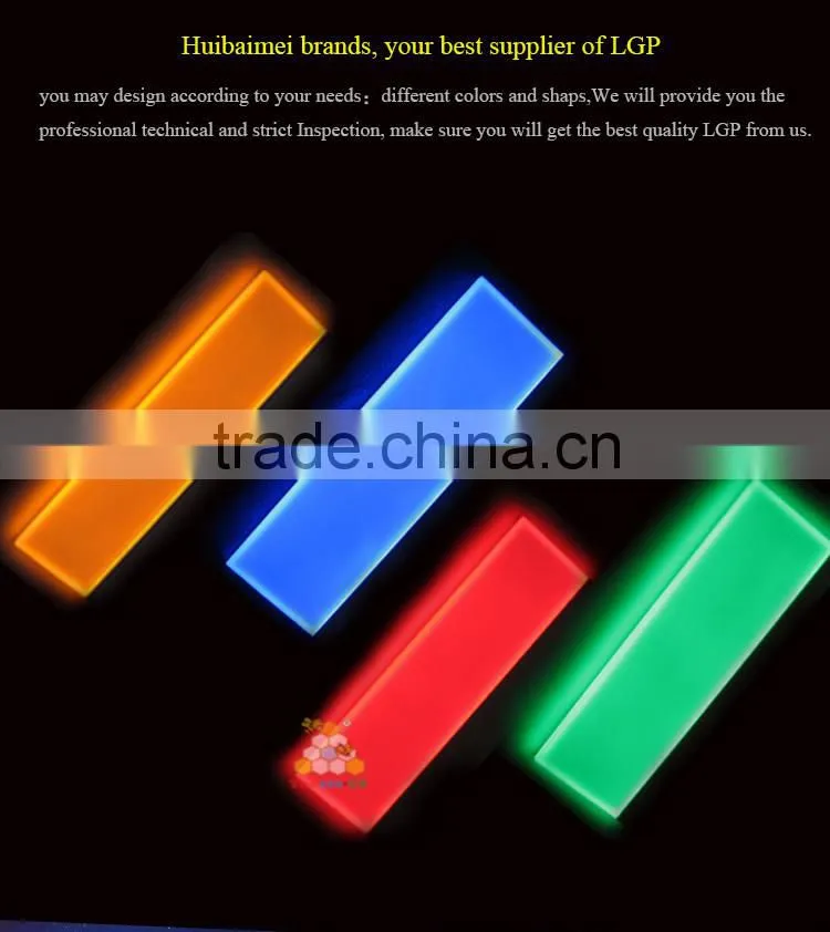 christmas tree laser dot led light guide panel
