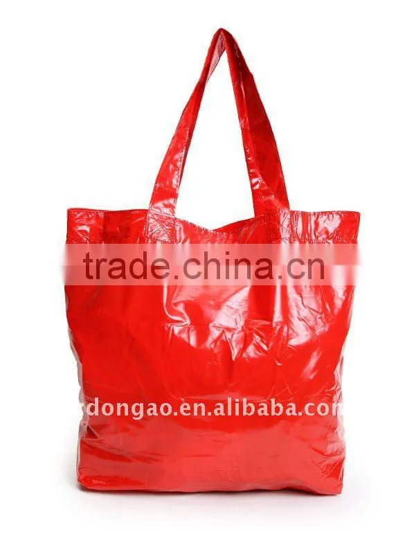 fashion bear foldable shopping bag ,made of polyester pongee