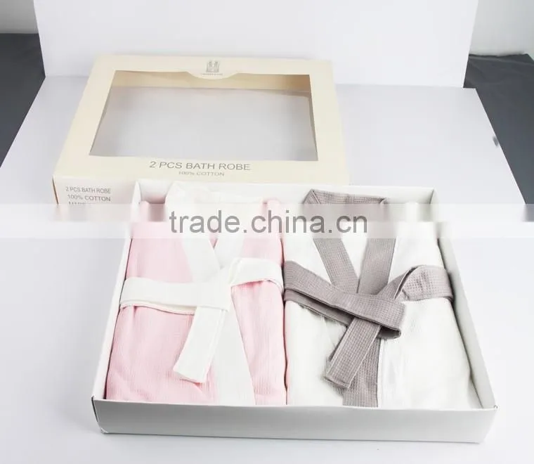 luxury Cotton Waffle Hotel Bathrobe