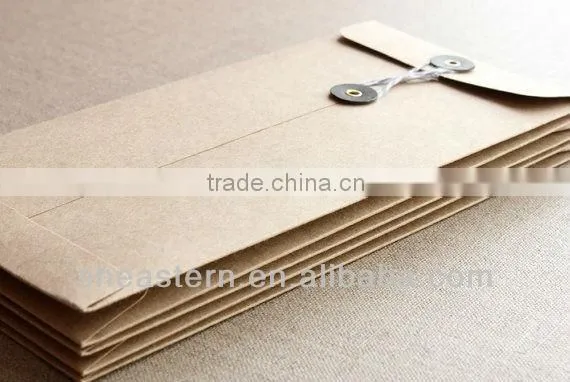 Customed Button String Envelope