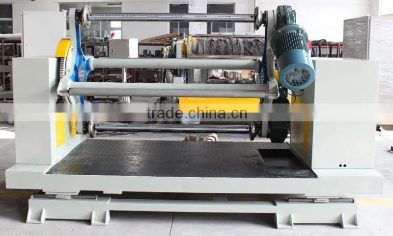 Plastic sheet/film winding machine