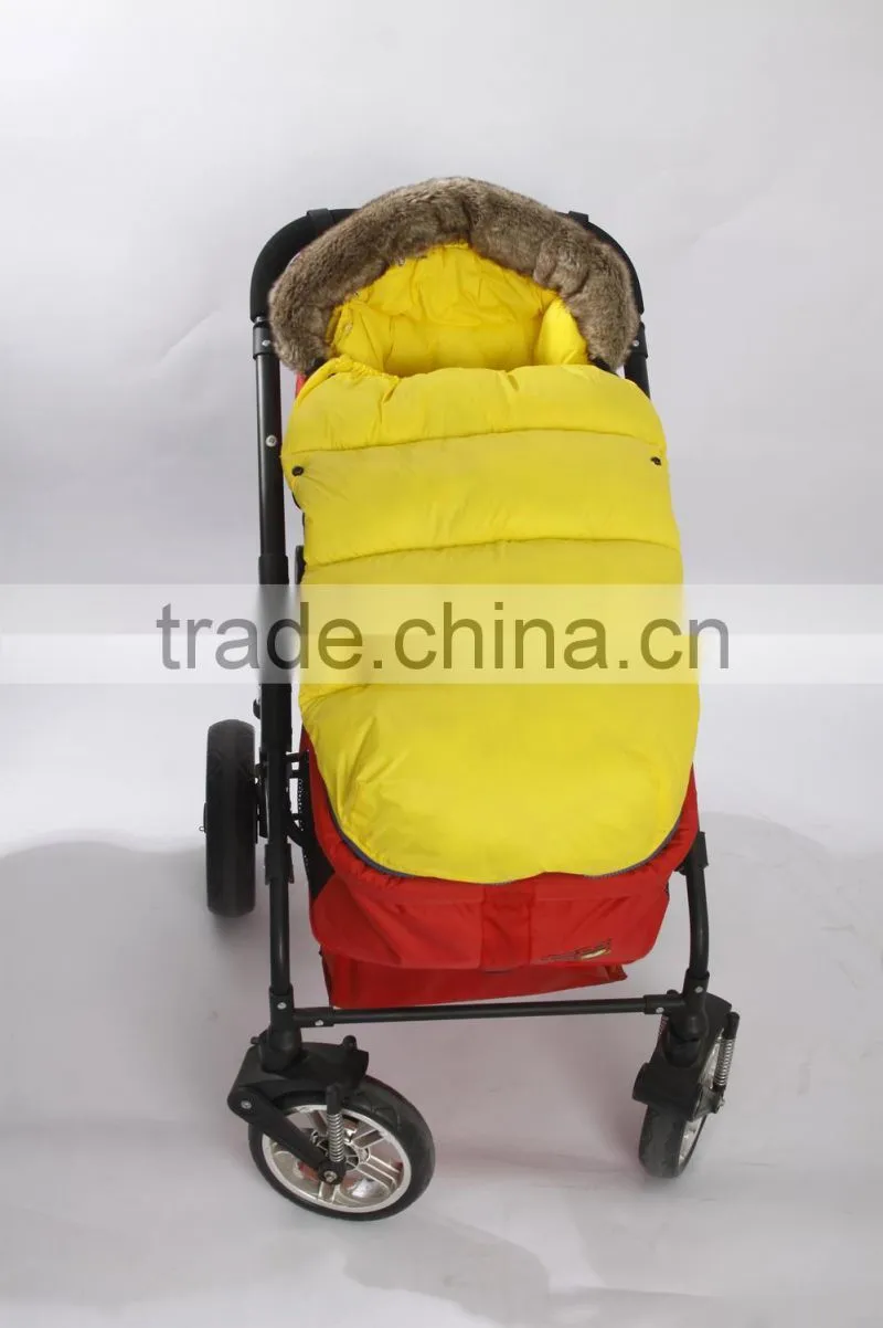 2015 new design fashion baby sleeping bag for stroller