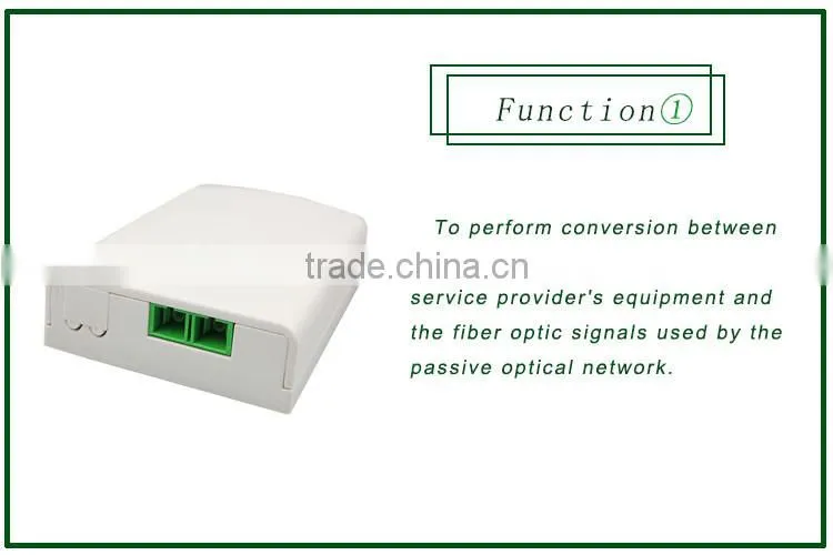 SC/APC Indoor Fiber Optic Termination Socket Panel Box
