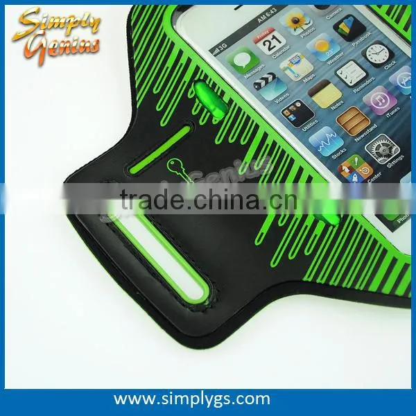 (Wholesale) Elastic armband, running armband for Samsung Galaxy, led armband for running