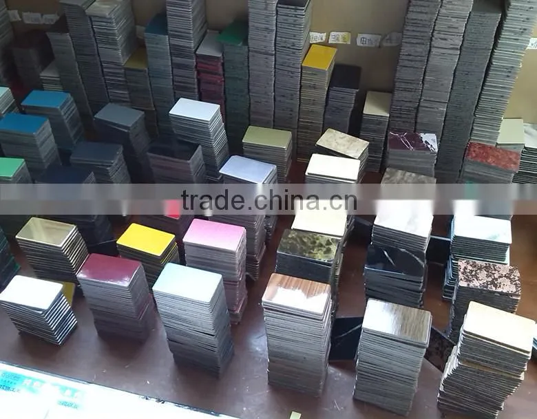 ACP factory Brushed surface 3mm 4mm wall paneling